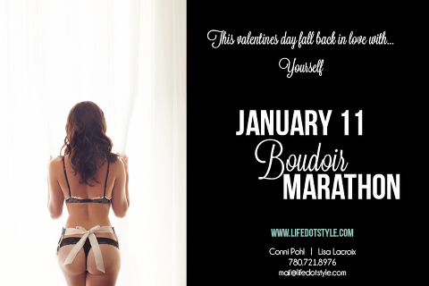 Valentines Day Edmonton Boudoir Marathon